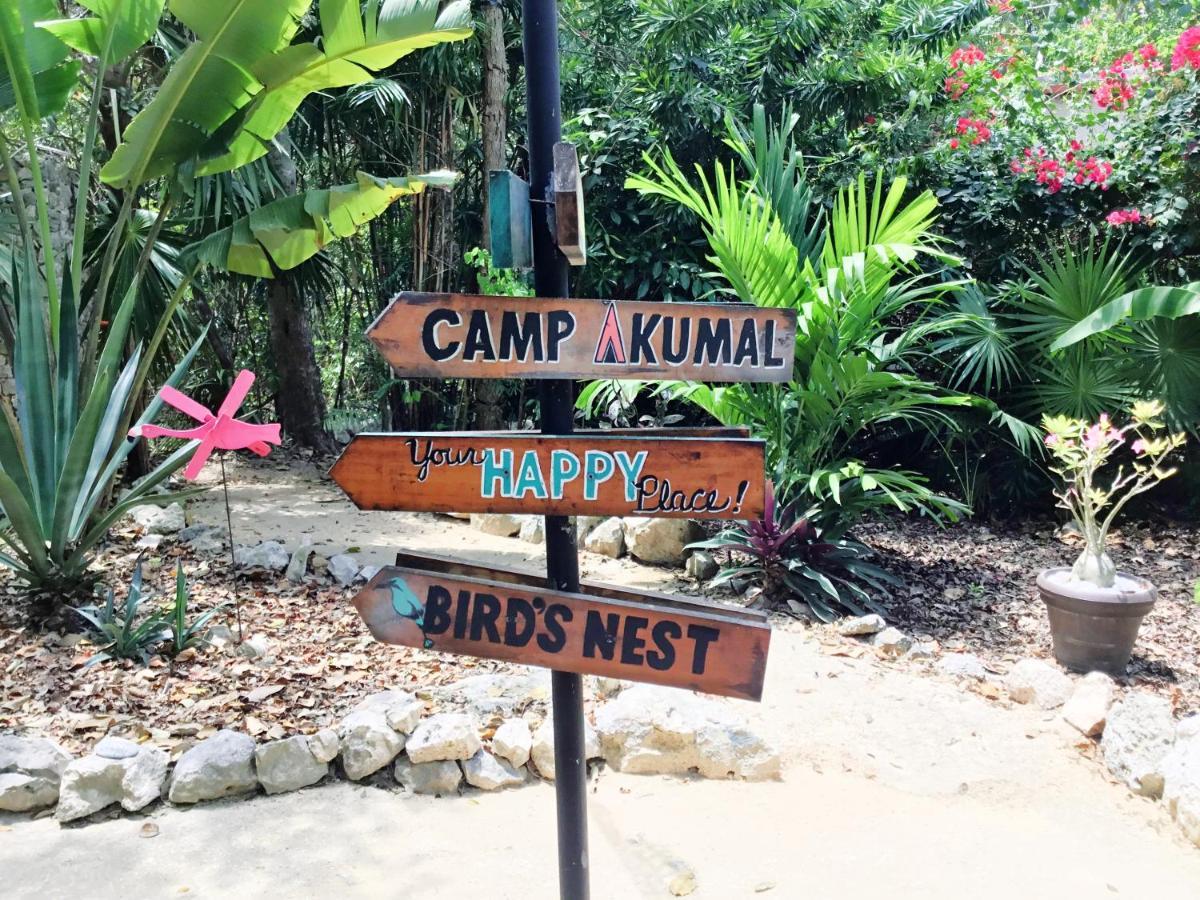 Camp Akumal - Hosted Family Bungalows Exterior photo